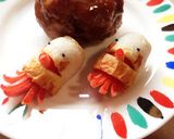 簡単 キャラ弁 おかず タコ ウィンナー作り方11写真
