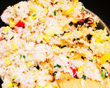 旨っ☆しらすと梅の焼き飯作り方6写真