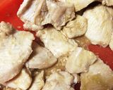 【簡単おつまみ】鶏ごまわさび。作り方8写真