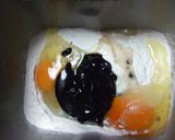 ★黒ごまクリーム★ＨＢで…黒い食パン♪作り方2写真