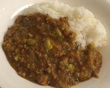 大豆とひき肉のカレー作り方14写真