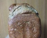 ★黒ごまクリーム★ＨＢで…黒い食パン♪作り方5写真