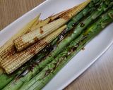 アスパラとヤングコーンのグリル焼き♪作り方2写真