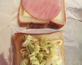 ハムと卵とチーズ野菜ホットサンド作り方5写真