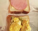 ハムと卵とチーズ野菜ホットサンド作り方6写真