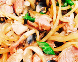 簡単♪舞茸と豚薄切り肉の焼肉タレ焼作り方5写真
