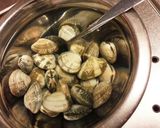レンチンで簡単！あさりの酒蒸し作り方1写真