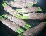 アスパラの牛肉巻き焼き♪作り方5写真