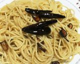 激辛黒焼き唐辛子のペペロンチーノ作り方6写真