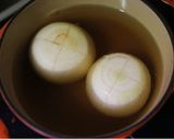 天然だしパックで作る 新玉ねぎの煮物作り方3写真