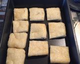 簡単！油揚げのカナッペ＊オクラチーズのせ作り方3写真