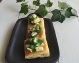 簡単！油揚げのカナッペ＊オクラチーズのせ作り方4写真
