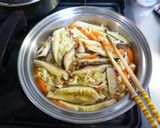 切干大根と椎茸のカレー風味煮作り方3写真