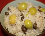 秋だね☆むかごとしめじの炊き込みごはん作り方6写真