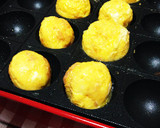 たこ焼き器で＊ひとくちオムライス♡作り方4写真