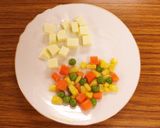 簡単！レンジでチーズオムレツ！作り方5写真