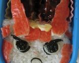 しゅらコマのお弁当（キャラ弁）作り方3写真
