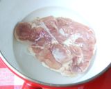 糖質制限◆解凍なし◆冷凍鶏もも甘辛味噌煮作り方1写真
