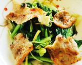 豚肉と葉野菜たっぷり中華炒め作り方3写真