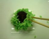 菜の花（練り切り）作り方5写真