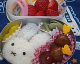 幼稚園のお弁当（お雛様）作り方4写真