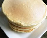 小麦粉とだんご粉で作る！白いパンケーキ作り方9写真