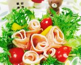 誕生日、父、母の日に簡単生ハムサラダ♥️作り方12写真