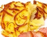 朝食やおつまみに♪ジャガイモのガレット♪作り方4写真