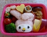マイメロ♪キャラ弁作り方6写真
