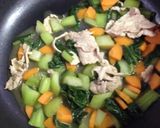青梗菜の中華風どんぶり《幼児食》作り方4写真