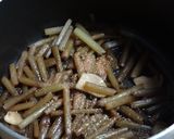 伽羅蕗煮　にんにく唐辛子作り方1写真