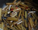 伽羅蕗煮　にんにく唐辛子作り方2写真
