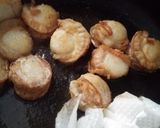お弁当に。ベビー帆立のはちみつ照り焼き作り方2写真