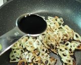 レンコンのバルサミコ酢ソテー作り方4写真