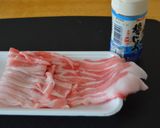 どうし菜の肉巻き作り方1写真