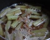 鶏と油揚の出汁しみこんだ「蕗煮」!作り方1写真