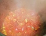 完熟トマトで炊くキヌアのサラダ作り方1写真