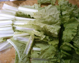 山東菜と 椎茸 えのきの ピリ辛中華煮！作り方2写真