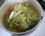 山東菜と 椎茸 えのきの ピリ辛中華煮！作り方4写真