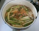 山東菜と 椎茸 えのきの ピリ辛中華煮！作り方5写真