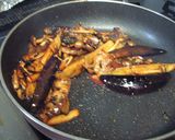 手軽に本格的な味♪なすの甘味噌いため♪作り方8写真