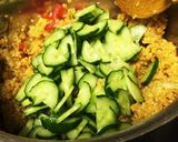 完熟トマトで炊くキヌアのサラダ作り方8写真