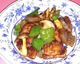 豚レバーとコンニャクのジンギスカン風炒め作り方6写真