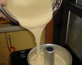 みかん果汁で♪オレンジ♪シフォンケーキ作り方7写真