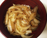 新玉ねぎたっぷり 豚の生姜焼き丼作り方7写真