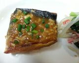 ご飯がすすむ！塩さばのネギ味噌焼き作り方5写真
