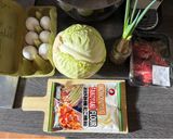 キャベツ🥬たっぷりお好み焼き作り方1写真