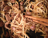 簡単！おつまみ＊砂肝ともやしのカレー炒め作り方9写真