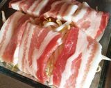 柚子胡椒の香味ねぎだれで蒸し豚もやし。作り方2写真