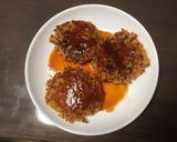 チキンラーメンハンバーグ作り方8写真